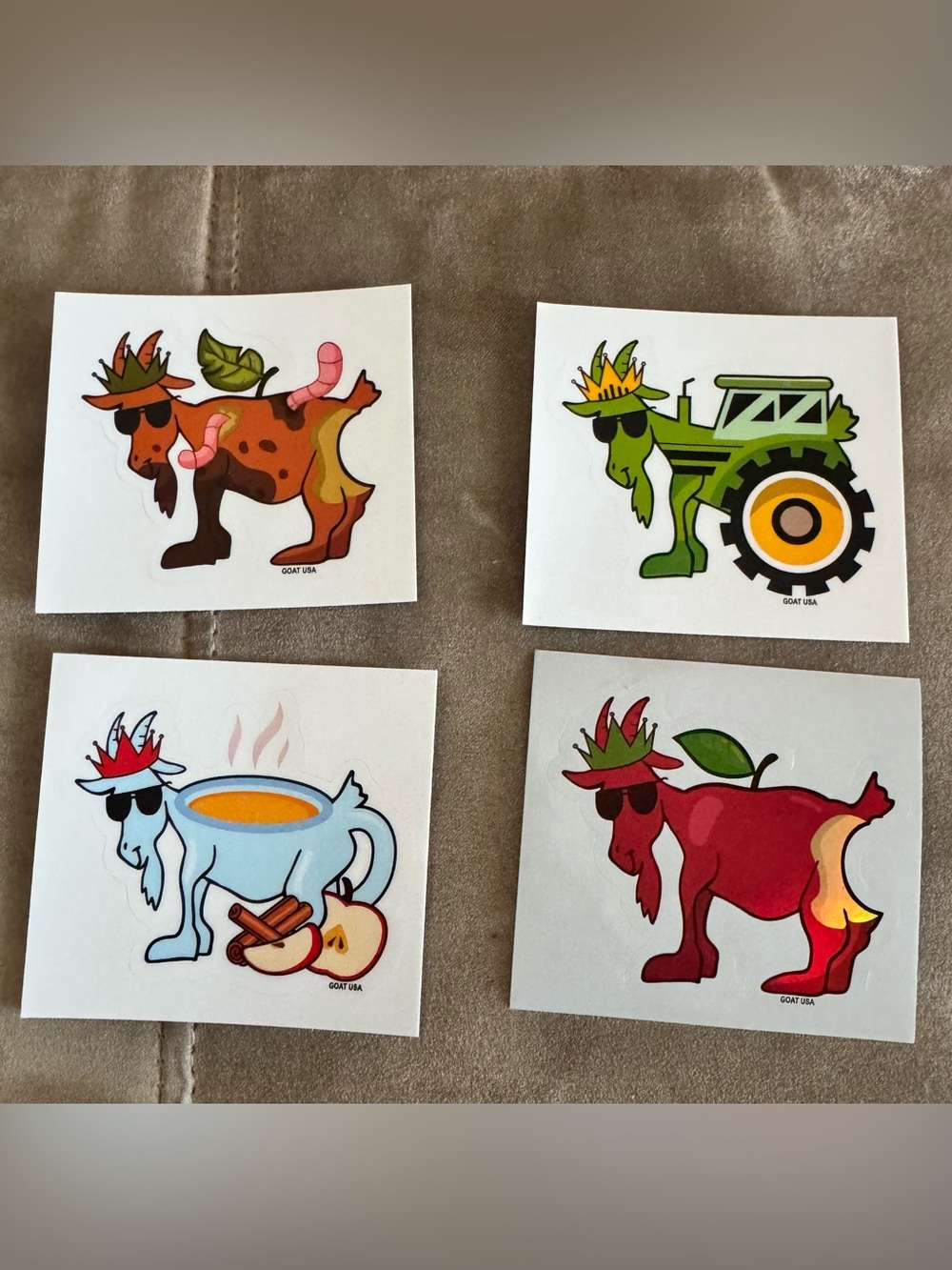 Goat USA Sticker Set